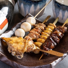 美桜鶏 焼き鳥5種盛り