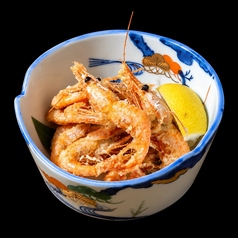 甘海老の唐揚げ
