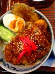 中津川名物醤油カツ丼