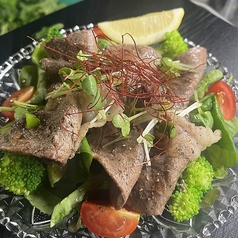広島 和牛コウネ鉄板焼~サラダ仕立て~