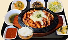 【チーズタッカルビ定食】チーズタッカルビ定食
