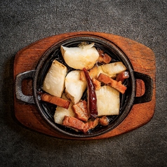 長芋のアヒージョ