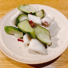 地場産野菜の浅漬け