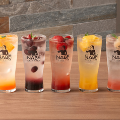 フローズンフルーツとソーダの爽快感は 辛い韓国料理にぴったり!