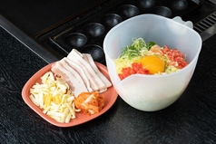 豚キムチチーズ天