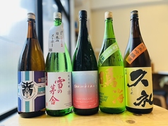 日本酒ペアリング 醸巣のコース写真