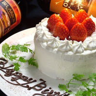 【お誕生日特典♪】手作りケーキでサプライズ～FREE～