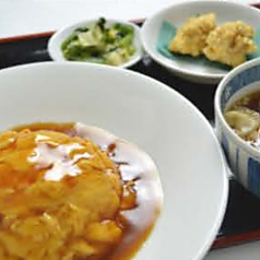 天津飯・らーめん