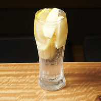 キンキンに冷えております！凍結レモンサワー