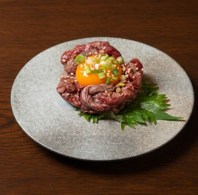 【稀少部位を贅沢に使用】羊肉ユッケ