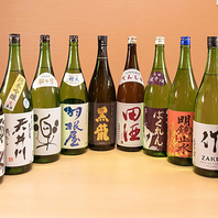 今宵は地酒で一献。日本全国の銘酒がずらりと勢揃い！