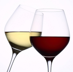 グラス白ワイン