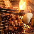 料理メニュー写真 薩摩地鶏の炭火焼鳥