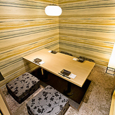 【完全個室】2名様からご利用いただける落ち着いた個室席が自慢。ご宴会はもちろん、接待や会食などの大事なシーンにも◎