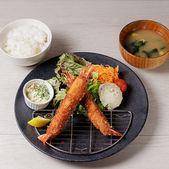 エビフライ（有頭）定食