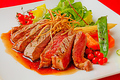料理メニュー写真 牛フィレ肉のステーキ（120g）