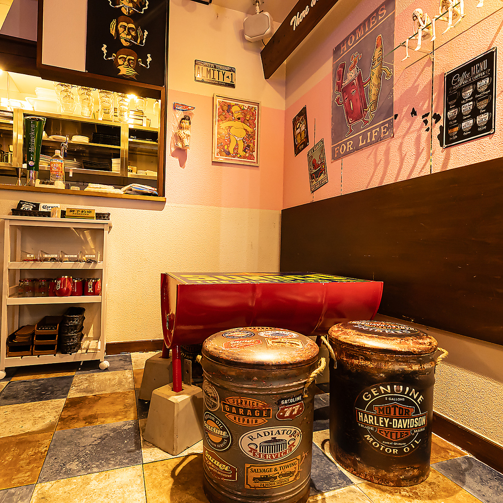 1階と2階で、種類豊富なお席をご用意しております！