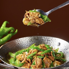 豚肉と白キクラ農家風炒め