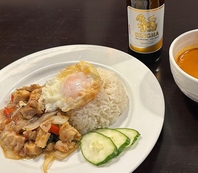 おひとり様大歓迎ガパオライス2,000円セット