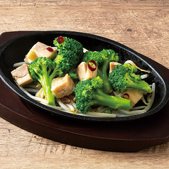 チキンとブロッコリーのペペロン風