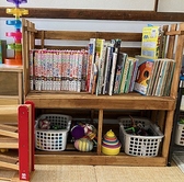 絵本もたくさん