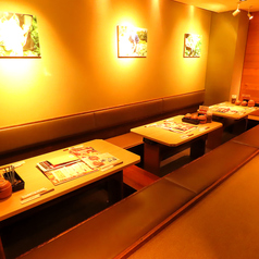会社宴会や女子会など各種ご宴会におすすめです♪ゆったりした掘りごたつ席をご用意。