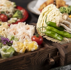 小籠包と野菜のセイロ蒸し