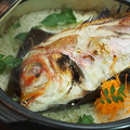 料理メニュー写真 自家製の鯛出汁でじっくり炊き上げる名物「鯛めし」 もちろん、炊きたてをご用意！