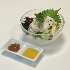 鱧の湯引き