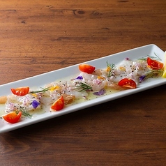 天然海老のカルパッチョ