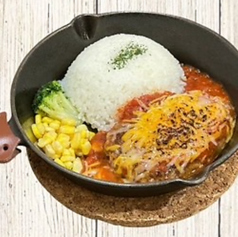 トマト煮込みハンバーグ