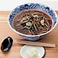 山菜そば(温)
