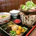 料理メニュー写真 飛騨牛陶板みそ定食　Hida beef toubanyaki teishoku