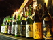 地酒、珍しい日本酒や焼酎各種ご用意しております。　　