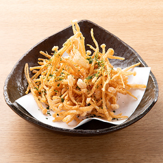 食物繊維たっぷり　エノキの唐揚げ