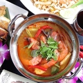 料理メニュー写真 海老のスパイシースープ