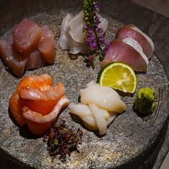 本日の鮮魚五種盛合せ(二名分)