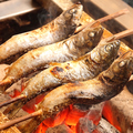 料理メニュー写真&nbsp;近江初！琵琶湖の至宝ビワマスの一本焼き