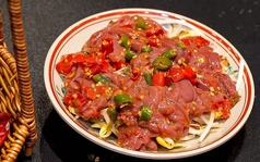 山椒の豚マメ(豚腎臓)