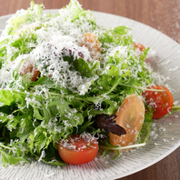 こだわりの国産野菜をたっぷりと使用したお料理たち◎