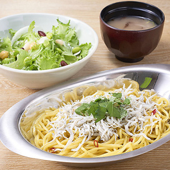 しらすと大葉のパスタセット