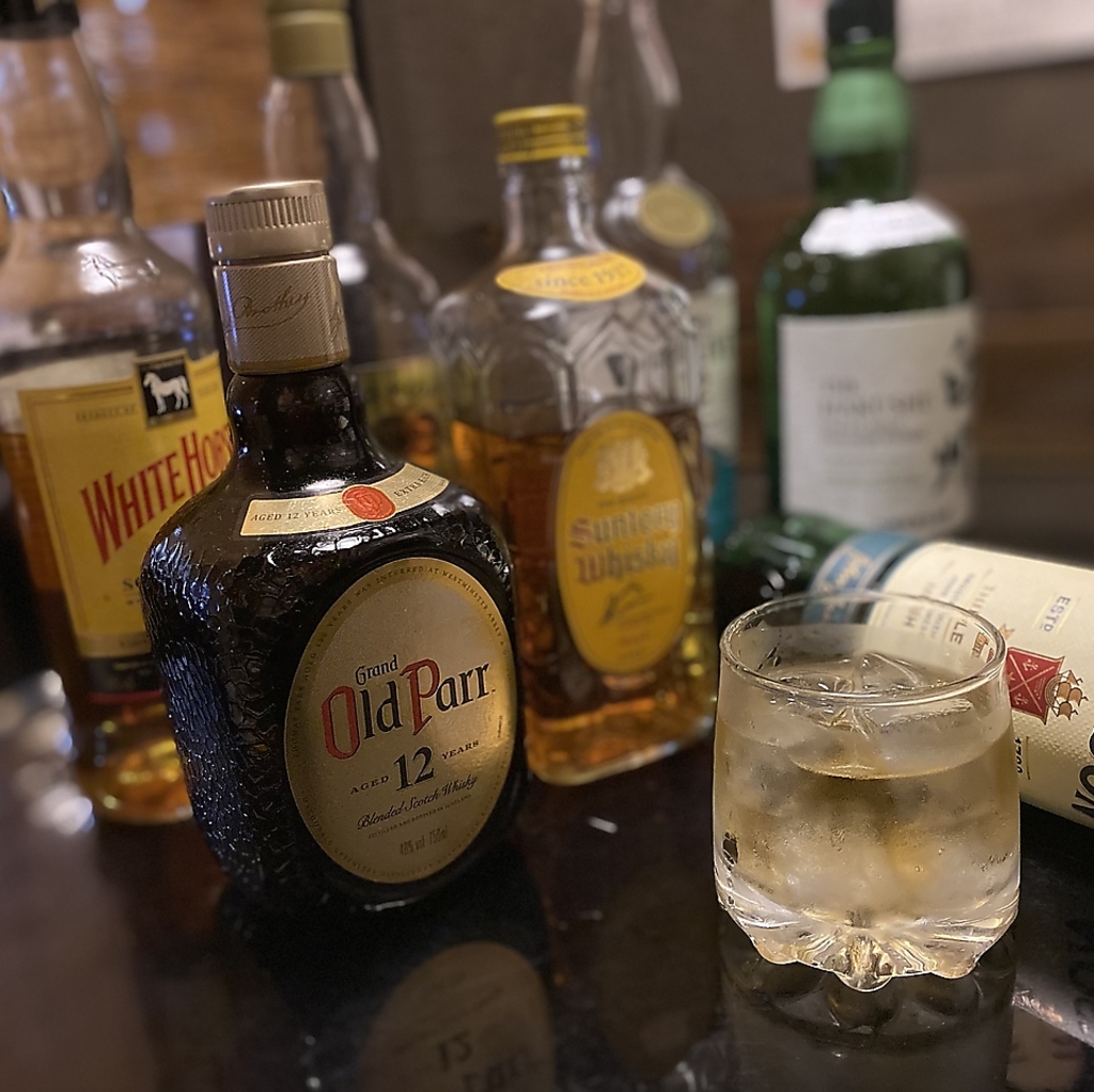 お酒も充実！ハイボールはタイプの違う14種類！お好みのハイボール見つかります！