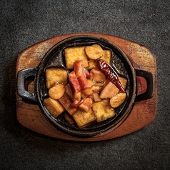 厚揚げのアヒージョ