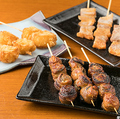 料理メニュー写真&nbsp;焼鳥（3本）