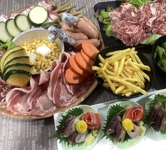 ホテル虎屋 屋上ビアガーデンのコース写真