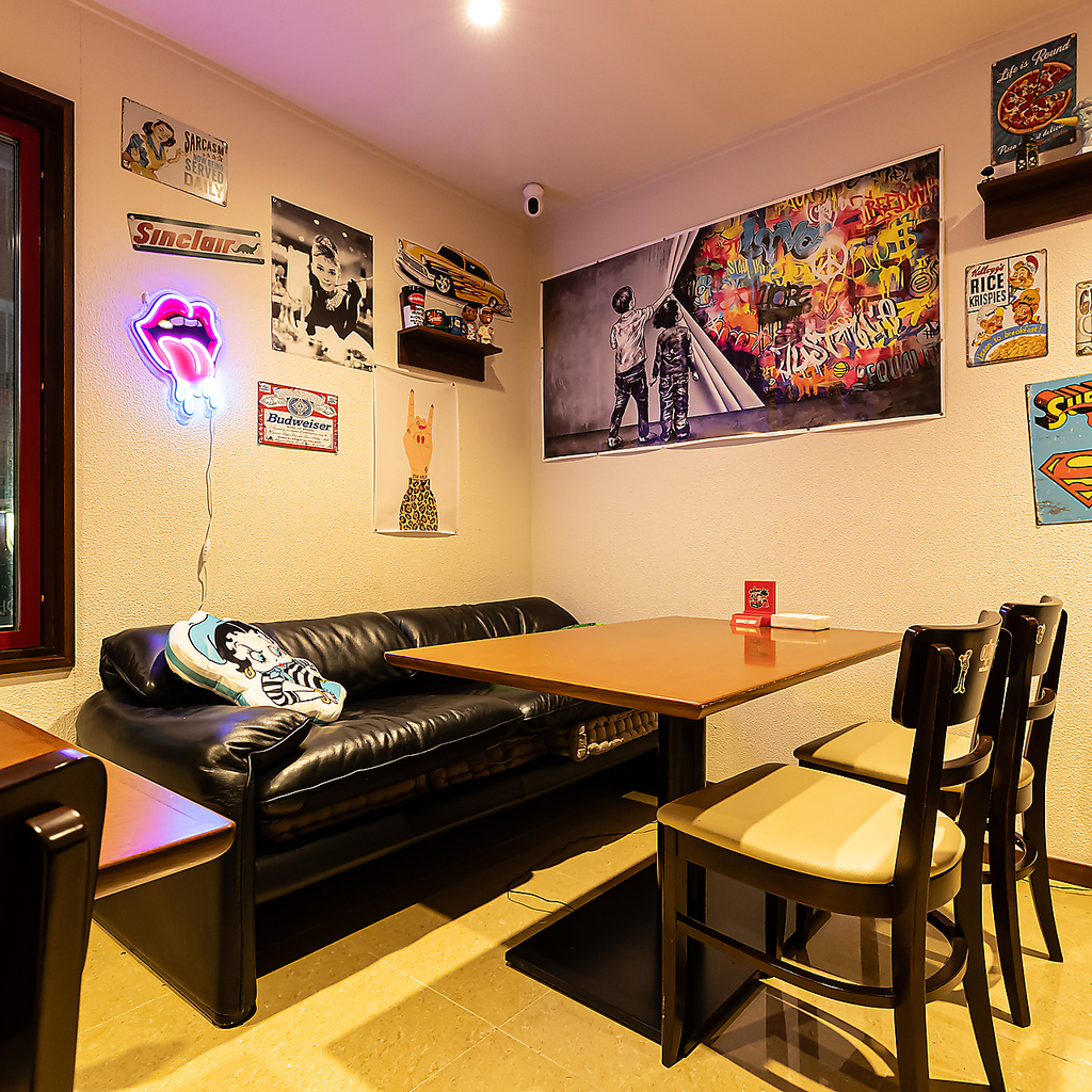 雰囲気が魅力的な店内！オシャレで落ち着く居心地のいい空間♪