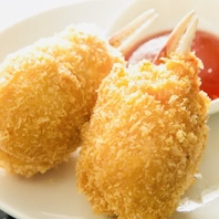 高級食材【カニ爪の揚げ物】