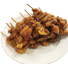 鶏皮串（タレ）