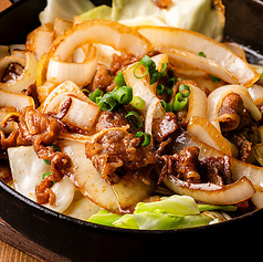 牛カルビのジュージューバラ焼き