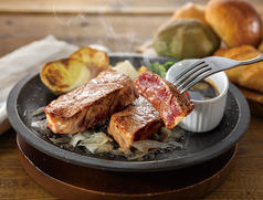 【ステーキ】ハンギングテンダーステーキ　ガーリック醤油ソース　130ｇ